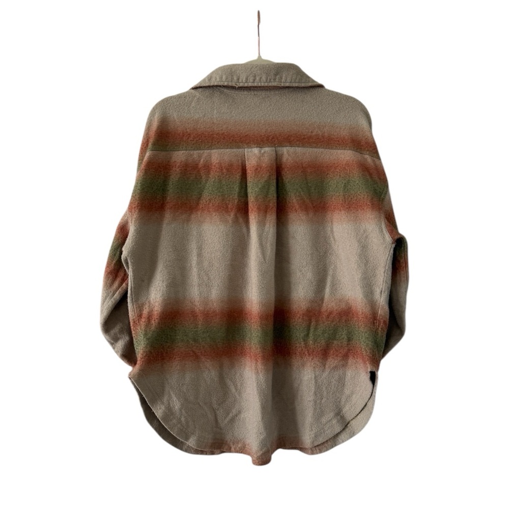 Free People Printed Ruby Distressed Jacket in Mar… - image 3